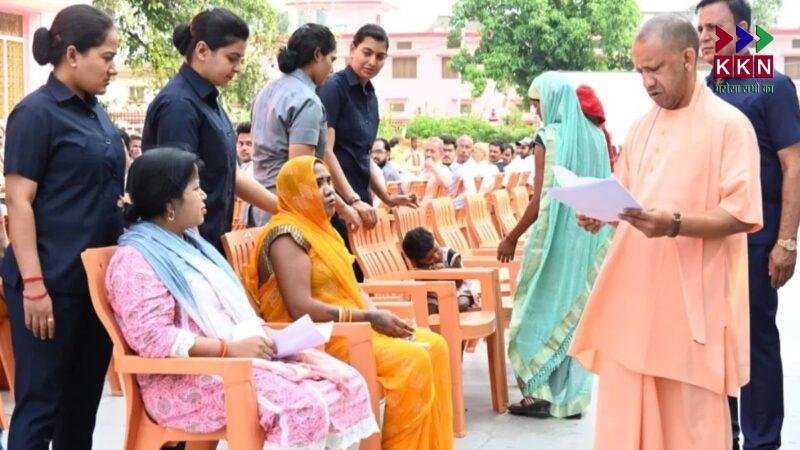 Chief Minister Yogi Adityanath’s ‘Janata Darshan’ at His Residence