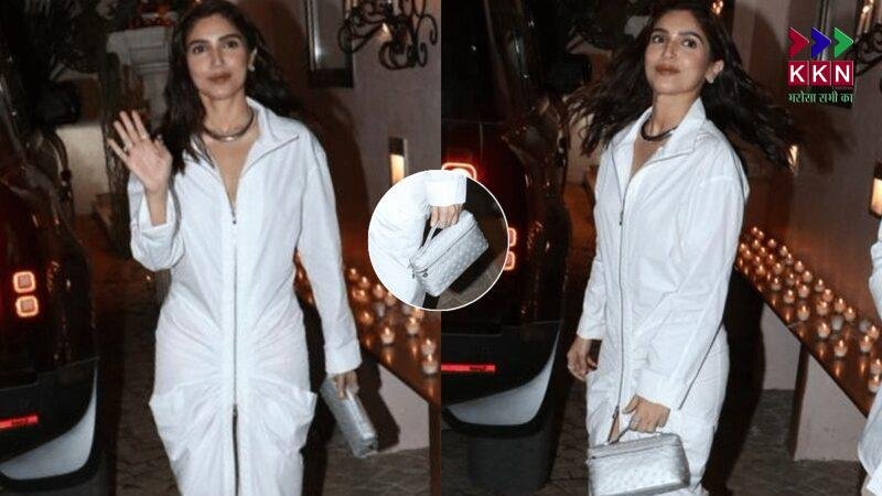Bhumi Pednekar rupees 5.77 Lakh Bag at Sonam Kapoor