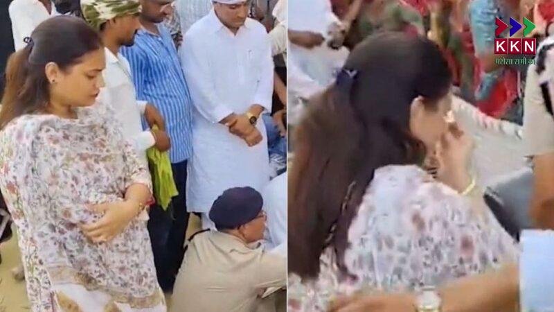 Collector Tina Dabi Offers Emotional Tribute to MBBS Student Jayprakash Choudhary