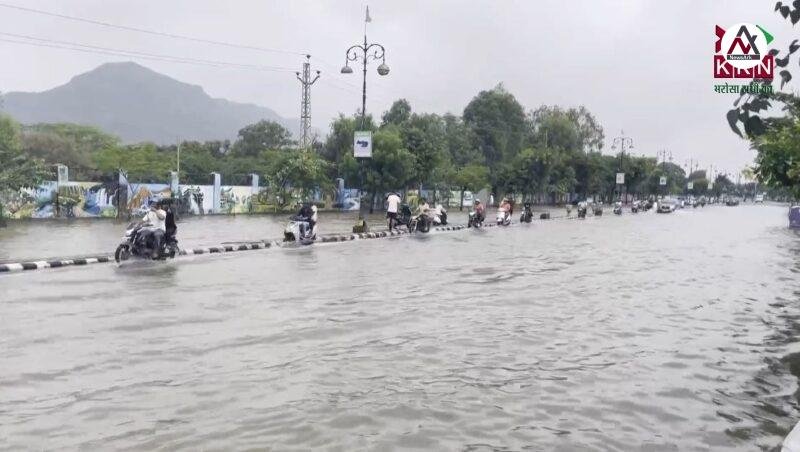 Ajmer : Heavy Rain Causes Severe Disruptions in the City