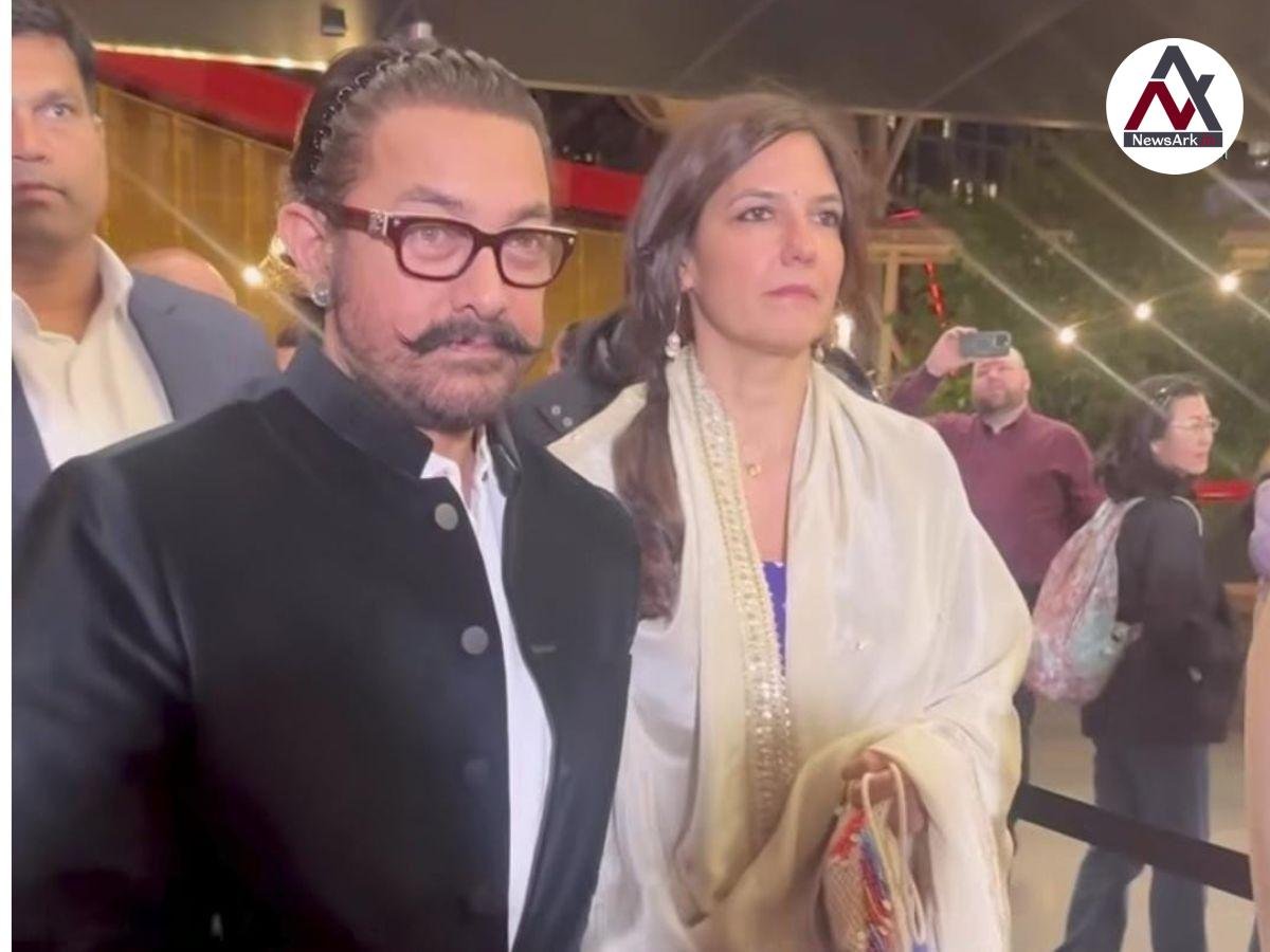 Aamir Khan Holds Hands with Gauri Spratt at IFFM 2025 Opening Night