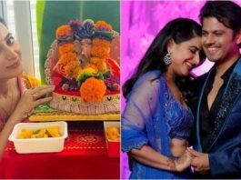 Aishwarya Sharma Celebrates Ganesh Chaturthi Alone, Sparks Speculation About Relationship with Neil Bhatt