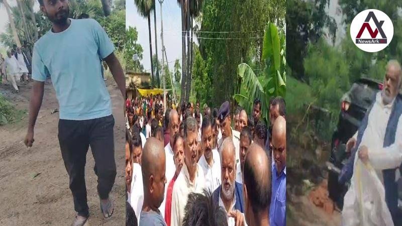 Bihar Politics: After Mangal Pandey, Minister Shravan Kumar Faces Crowd Attack in Nalanda
