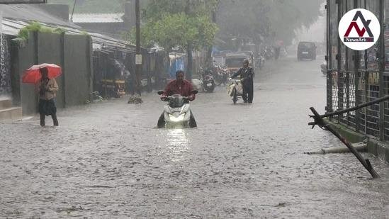 Mumbai Rainfall: IMD Issues Red Alert, Heavy Showers Cause Flooding Across City
