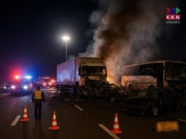 West Bengal Bus-Tractor Collision on NH-19 Leaves 11 Dead from Bihar